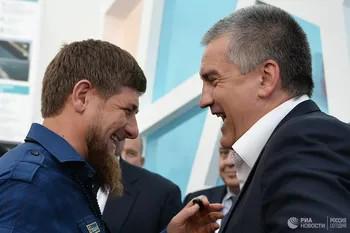 Рамзан Кадыров (слева) и Сергей Аксенов