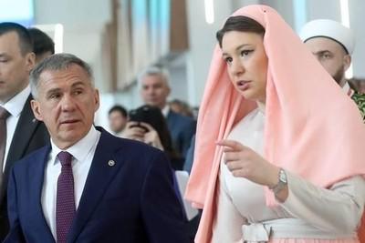 Рустам Минниханов и Талия Минуллина