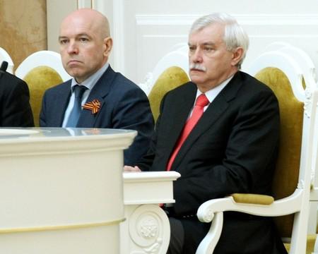 Константин Серов (слева) и Георгий Полтавченко