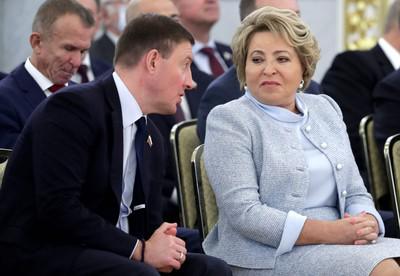 Андрей Турчак и Валентина Матвиенко