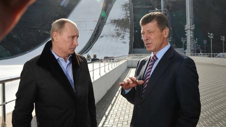 Владимир Путин и Дмитрий Козак