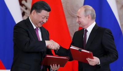 Си Цзиньпин и Владимир Путин